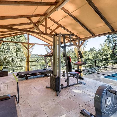 Villa Vila avec, piscine, tennis. à Rivaux Extérieur photo