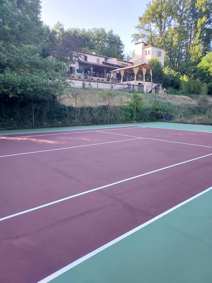 Villa Vila avec, piscine, tennis. à Rivaux Extérieur photo