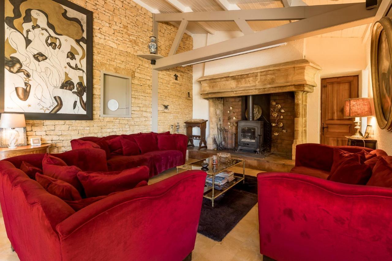 Villa Vila avec, piscine, tennis. à Rivaux Extérieur photo