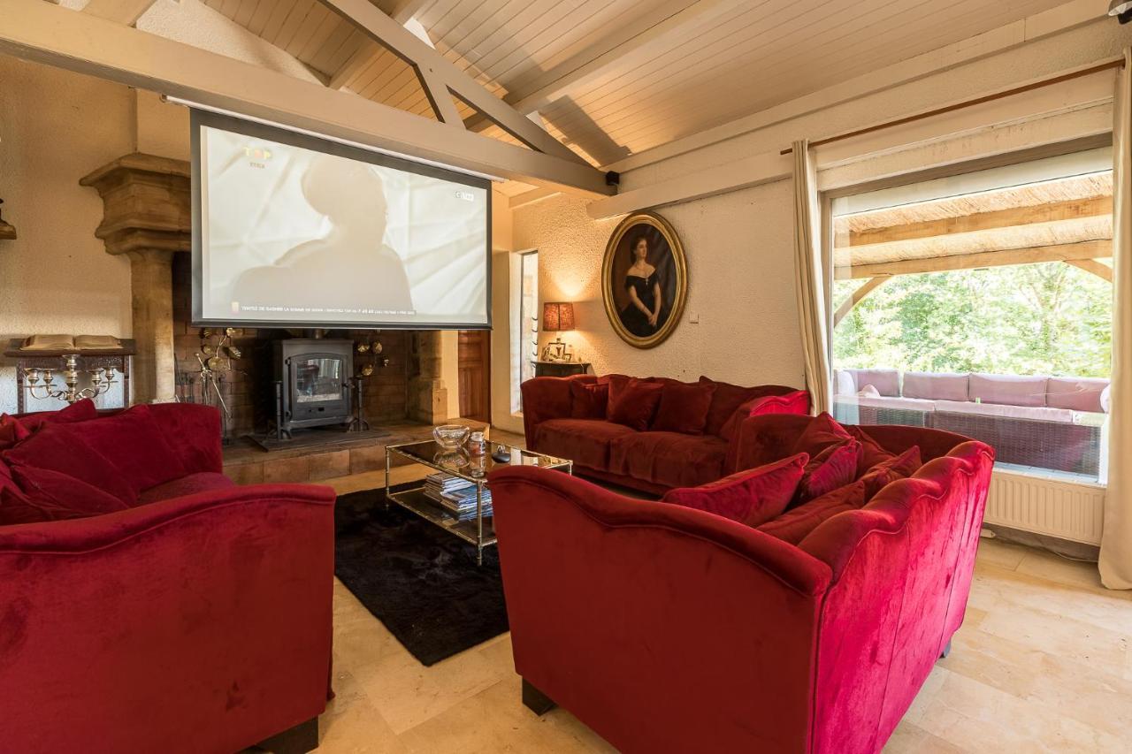 Villa Vila avec, piscine, tennis. à Rivaux Extérieur photo